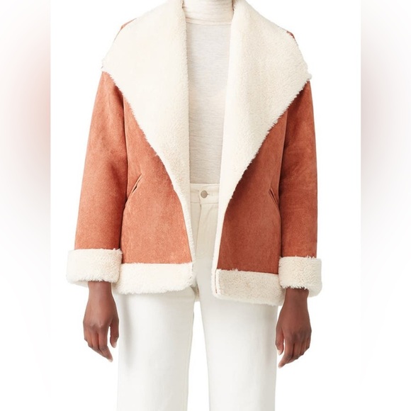 Somedays Lovin Jackets & Blazers - Sherpa Coat Somedays Lovin Only‎ Desire Faux